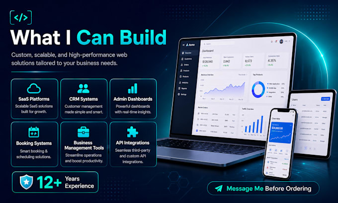 build a business web application