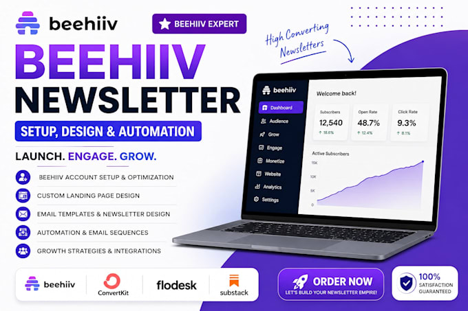 migrate substack convertkit or mailchimp to beehiiv with beehiiv optimization