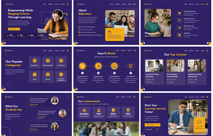 design, redesign educational presentation slide, elearning and academic research
