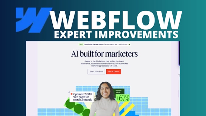 do webflow design, webflow redesign, responsive webflow cms website