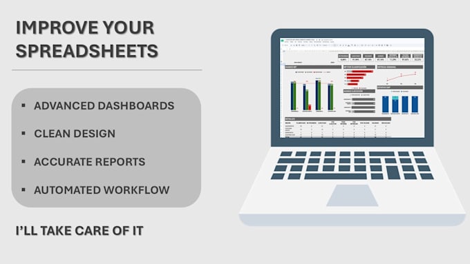 automate and design custom excel and google sheets solutions