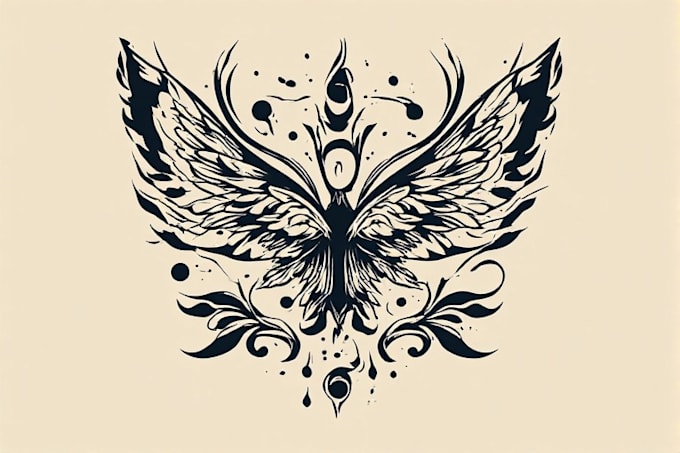 design a modern and minimalist tattoo design
