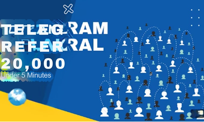 telegram referral link promotion attract 100k users telegram mini game, app, p2e