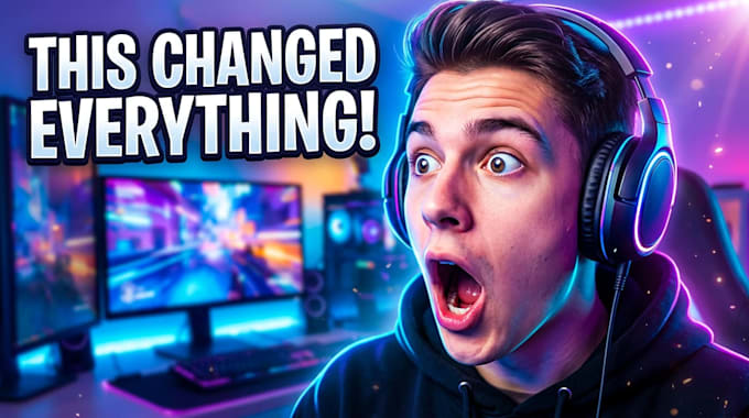 design click bait youtube thumbnails that get high CTR