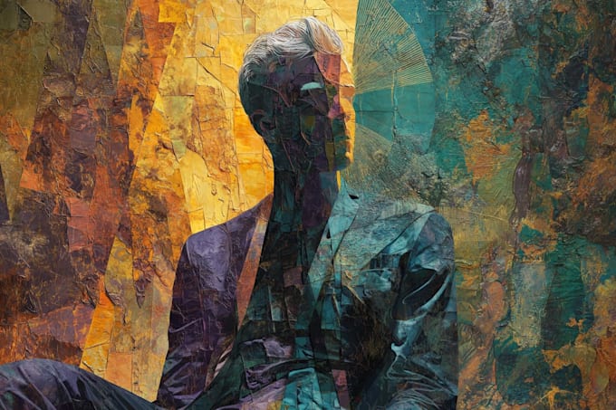 design expressive abstract art illustration