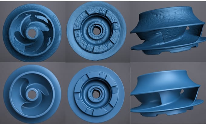 convert raw mesh to solid cad model stl to solidworks step iges file conversion