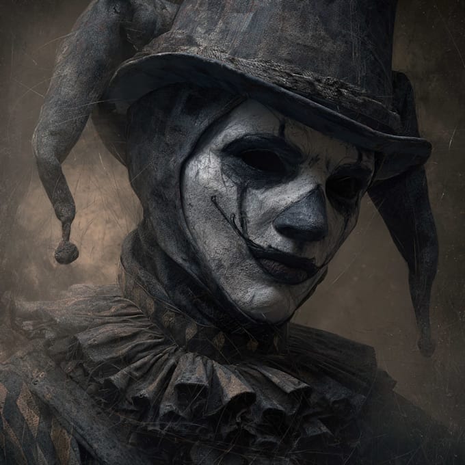 draw profesional illustration darkart horror metal artwork