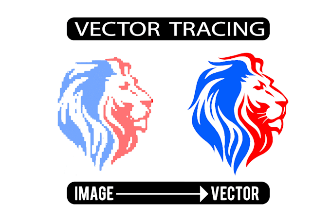 manual vector tracing and logo recreation
