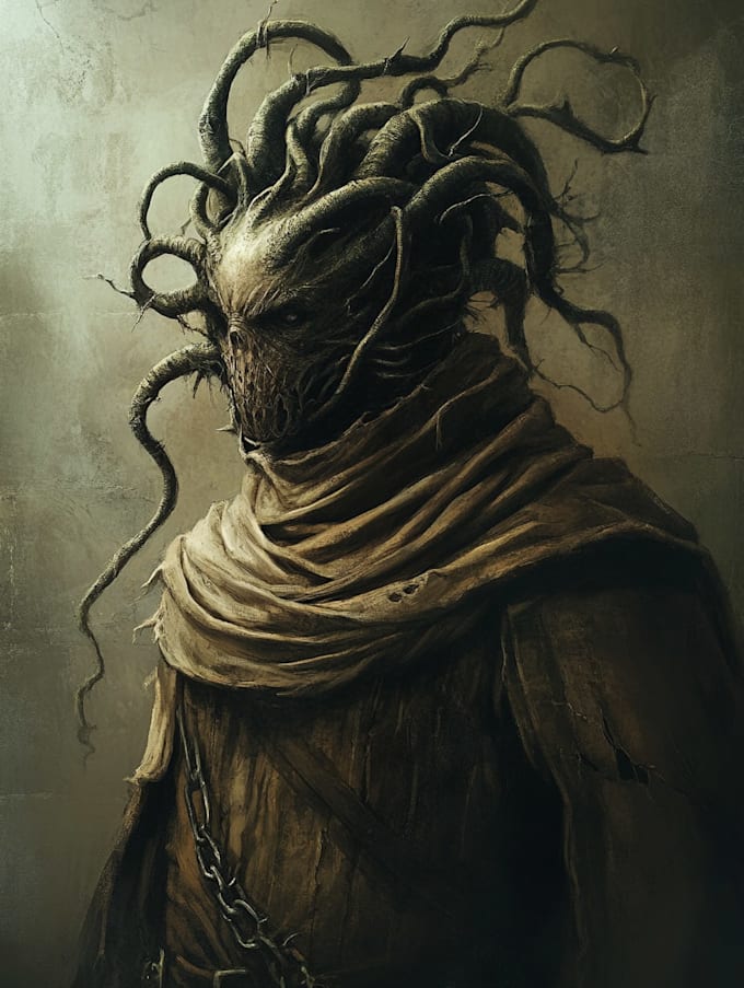 do horror character design