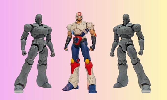 model custom 3d articulated figure models bjd toy action figures for 3d printing