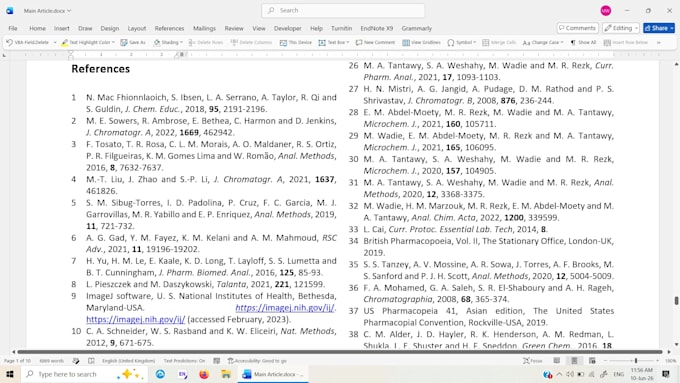 format references, fix endnote libraries, and reformat after journal rejection