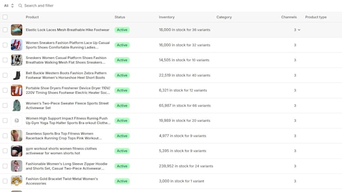 build shopify store design and redesign website for ecommerce store