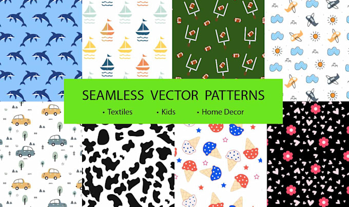 design seamless pattern design and creative pattern design