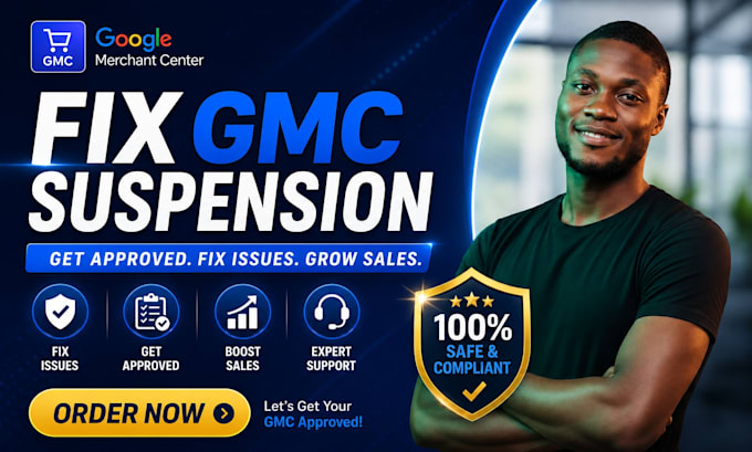 fix google merchant center suspension, misrepresentation issues gmc shopping ads
