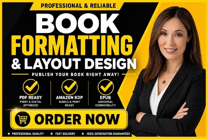 do book layout design KDP book formatting, ebook formatting and book typesetting