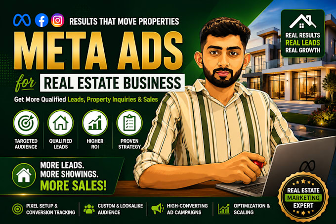 be facebook ad lead generation expert for real estate
