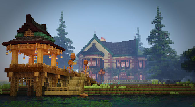 build minecraft maps spwan hubs cities and worlds