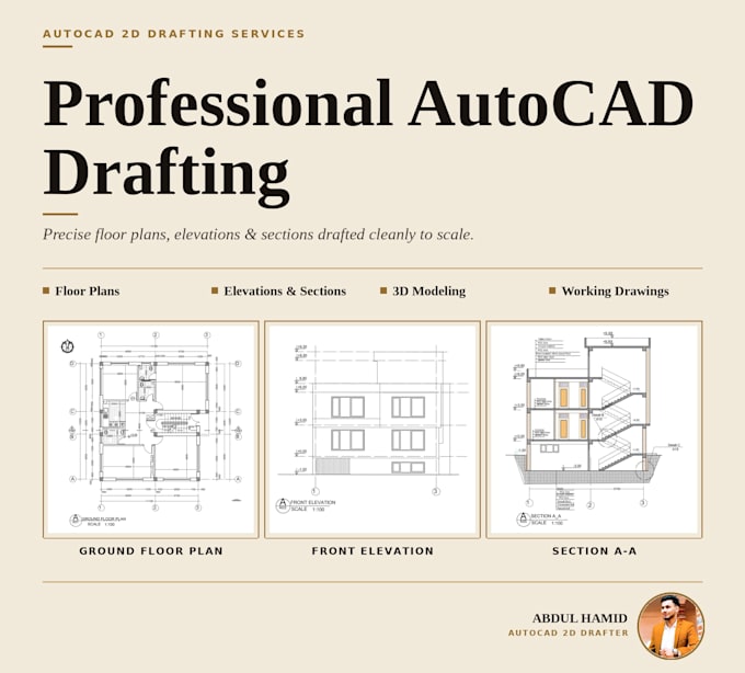 convert your pdfs or sketches to autocad dwg