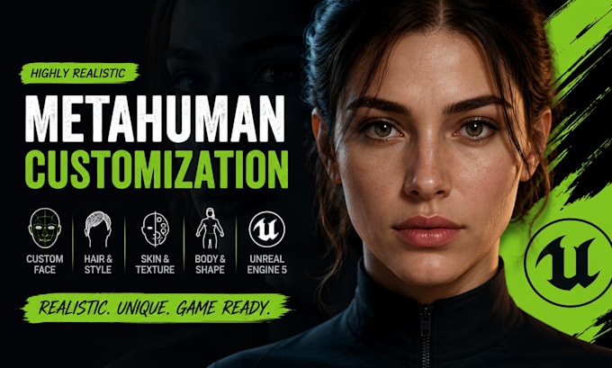 create custom metahuman ue5 character unreal engine 5 avatar