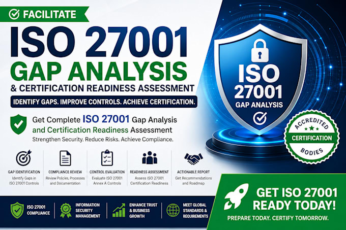 iso 27001 gap analysis and certification readiness assessment