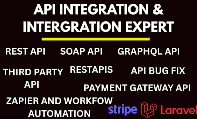 do api integration rest api development graphql api payment integration and mcp