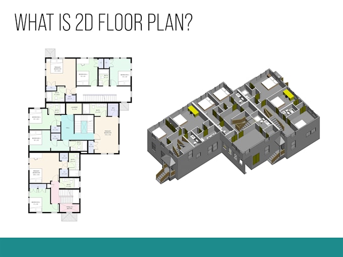 create highly detailed 2d architectural floor plans and blueprints