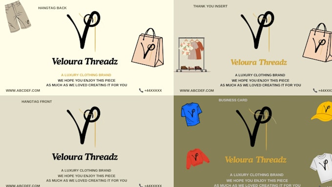 design premium clothing brand logo and clothing label design