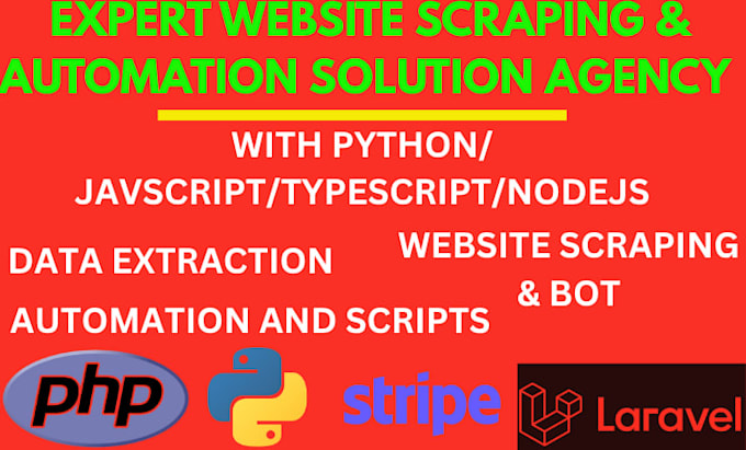develop python automation scripts python bot web scraping apis and ai automation