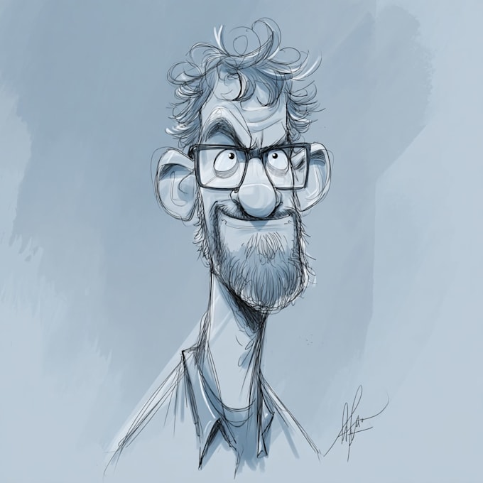 make an avatar cartoon portrait caricature