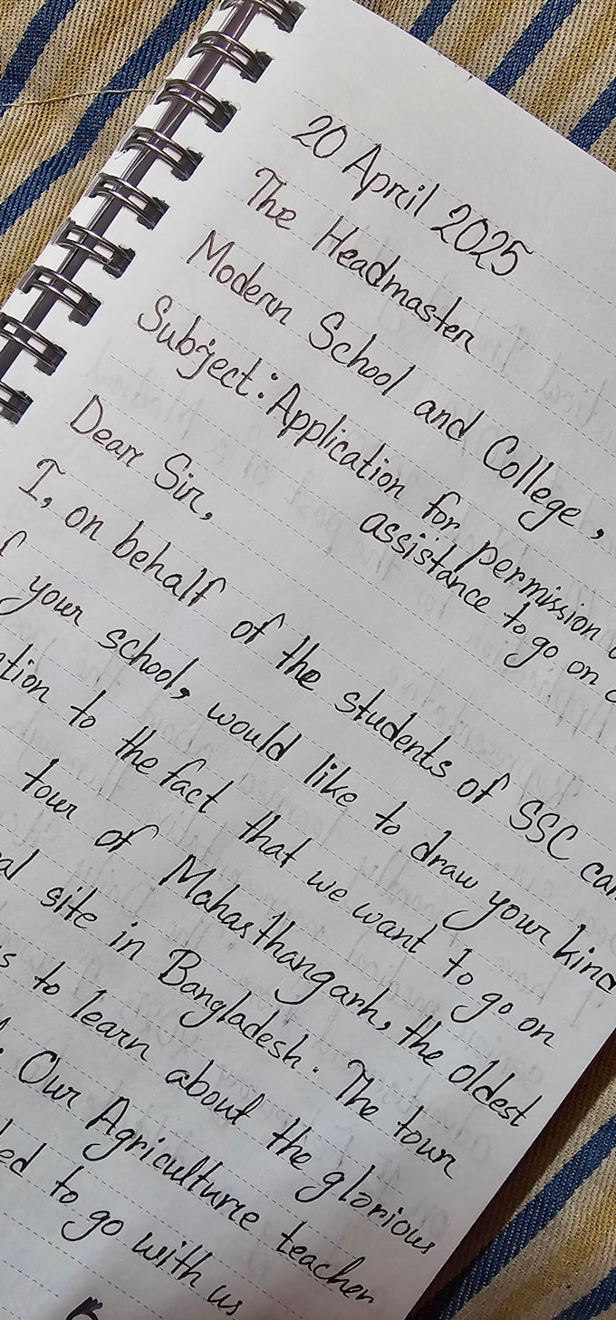 write anything clearly and beautifully