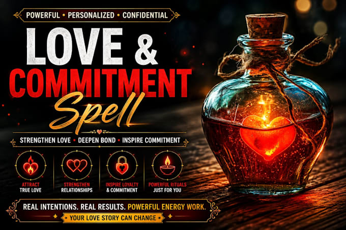 cast a powerful love and commitment spell