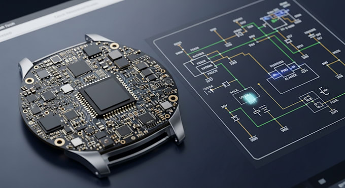 design pcb layout and schematic for smartwatch and wearable devices