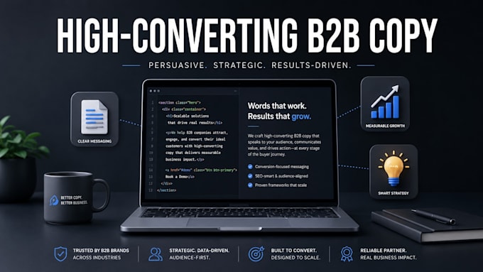 be your b2b content writer and SEO article writer