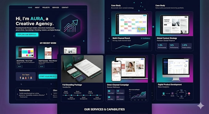 build responsive front end web pages using html css and javascript