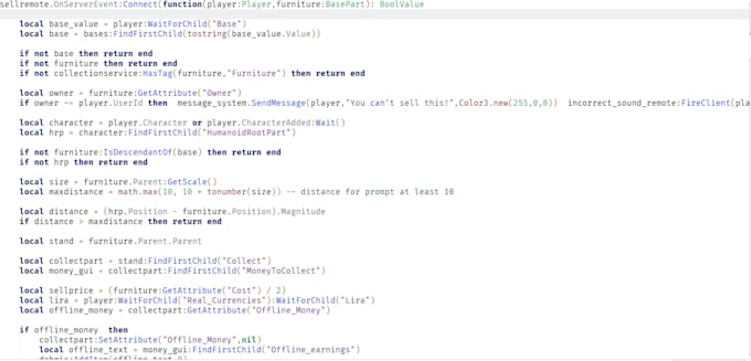 create a roblox game or system for you
