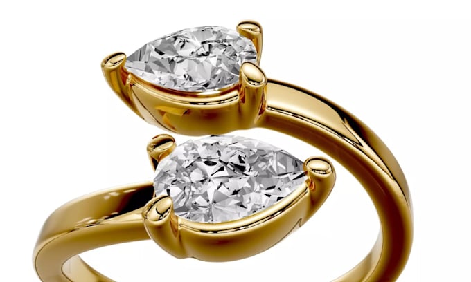 create custom 3d jewelry design for rings, pendants, earrings and bracelets