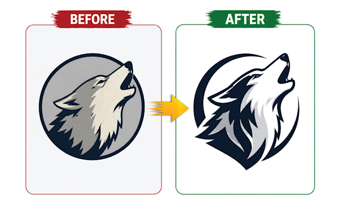 convert ai generated image to clean vector svg ai eps PDF