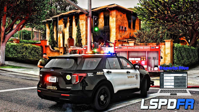 develop fivepd, lspdfr and nopixel inspired police rp server for fivem