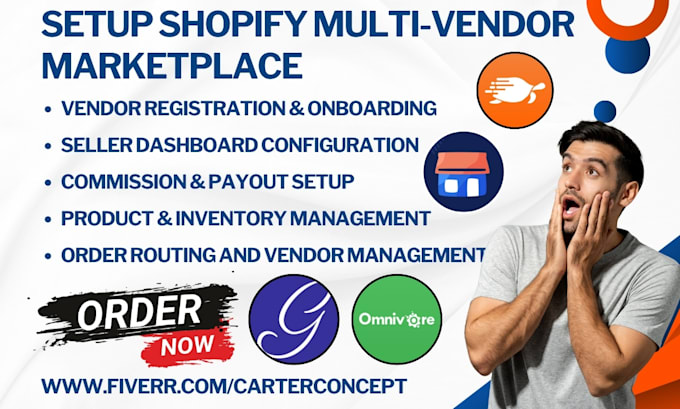 setup shopify multi vendor marketplace garnet webkul omnivore koongo kark
