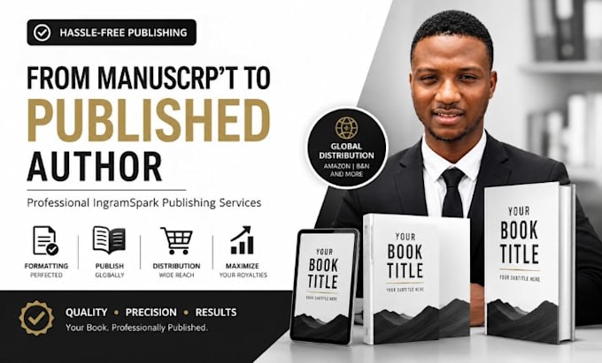 professionally publish your book on ingramspark