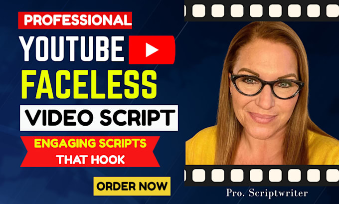write a high retention faceless youtube video script for automation channels