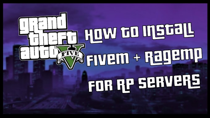 create an complete server on ragemp fivem