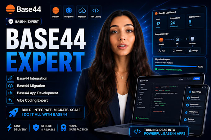 base44 expert base44 integration base44 migration base44 app vibe coding expert