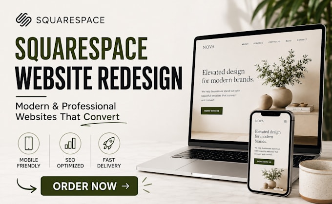 redesign revamp modernize your squarespace website