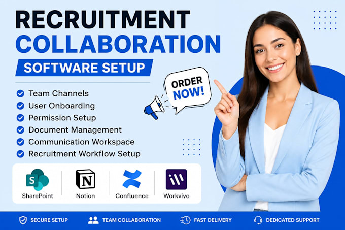 setup healthcare collaboration software sharepoint workvivo notion confluence