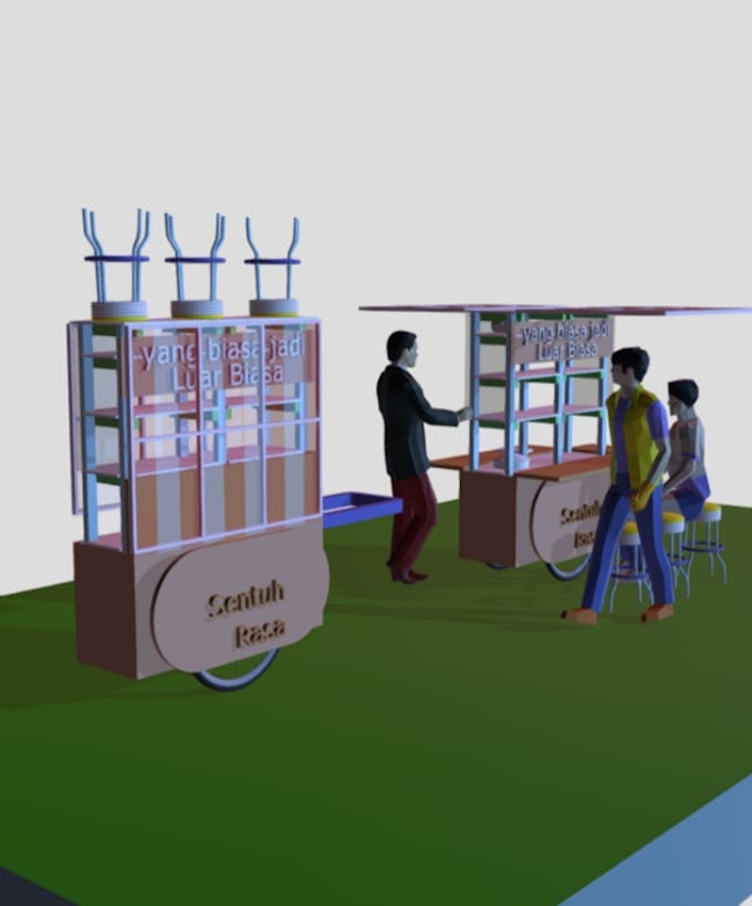 complete 3d model for easy inspection and then execution
