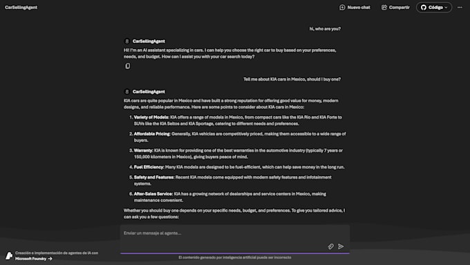 build a custom ai agent using microsoft azure ai foundry