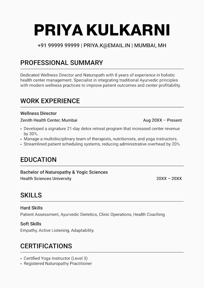 write a professtional resume, CV, and cover letter