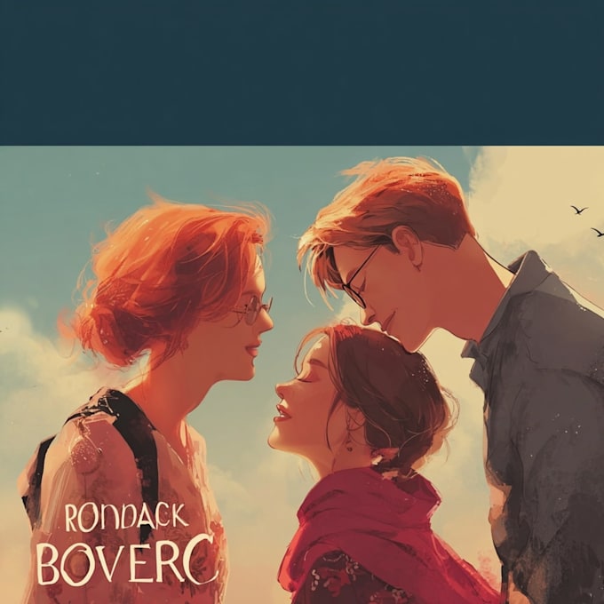 do romance book cover, romance character design,