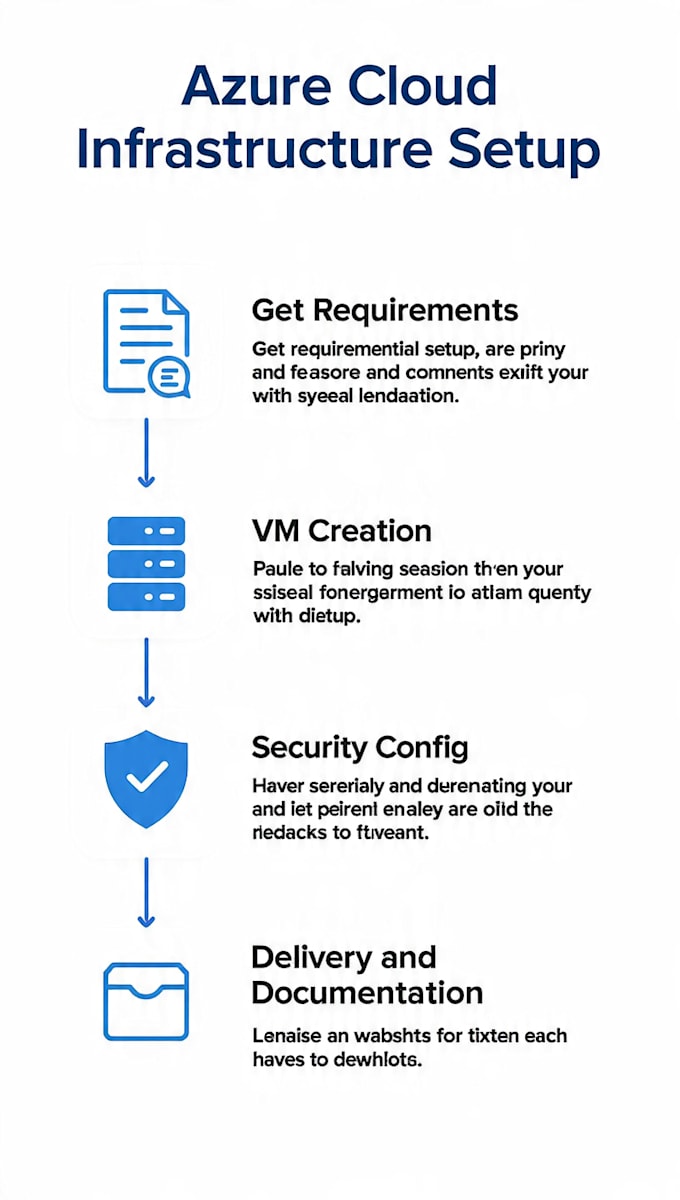 setup virtual machines and cloud infrastructure